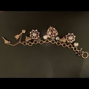 Betsy’s Johnson Chunky Pink Heart Bracelet